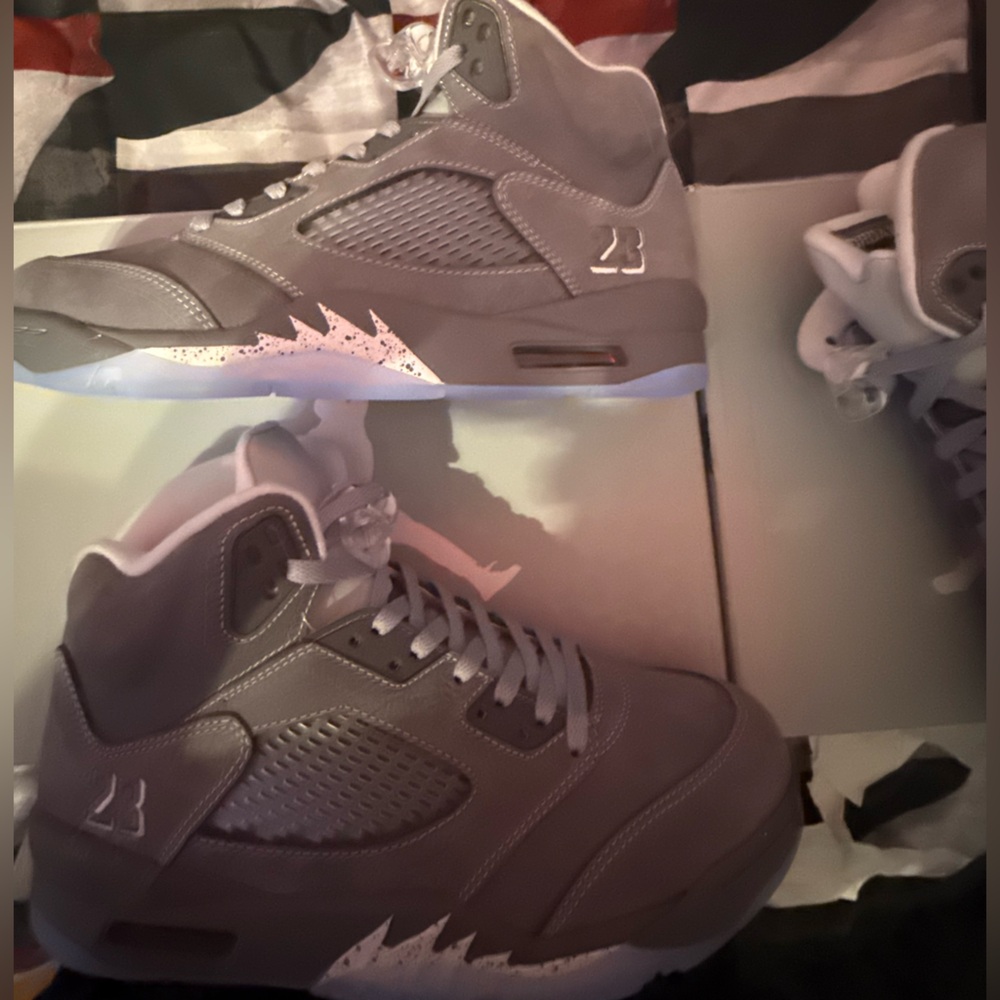 jordan 5 wolf grey 2026 - Picture 3 of 6